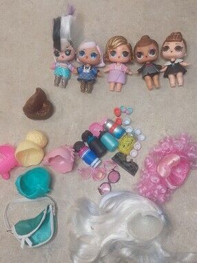 L.O.L. Surprise! Dolls Accessory Set - Pink, Blue, White